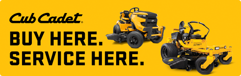 Cub Cadet Buy Service Here Logo